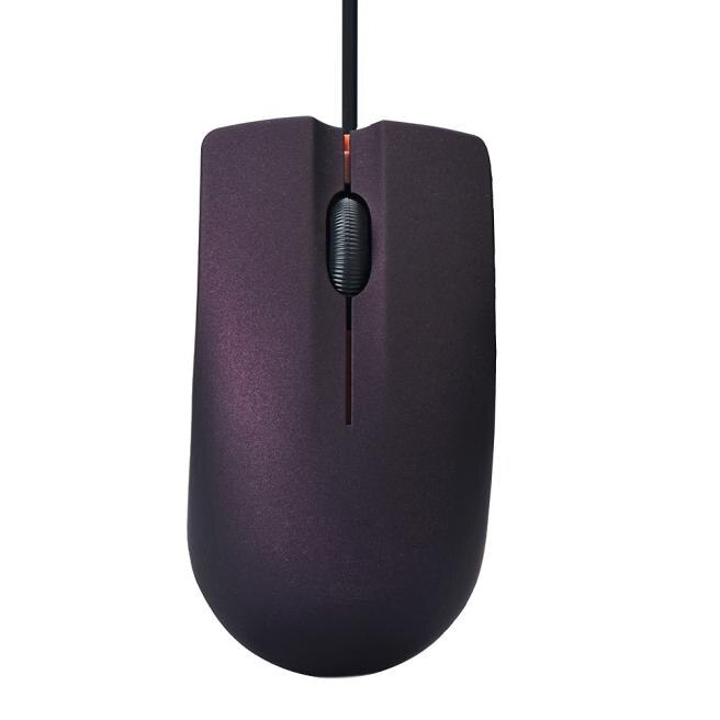 Wired Mouse 1200dpi Computer Office Mice Optical USB Gaming Mouse For PC Notebook Laptop Wired Mouse Gamer: Purple 