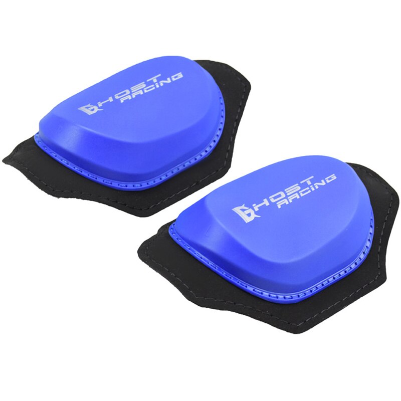 Kniebeschermers slijtvaste blok voor motorbeschermende uitrusting baan kniebeschermers druk elastische kniebeschermers: Blauw