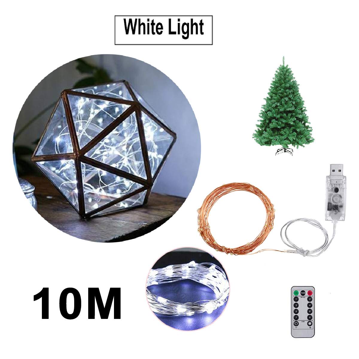 150cm 5ft Artificial Christmas tree with led light fiber optic Metal Stand For Home Christmas Festive Decoration