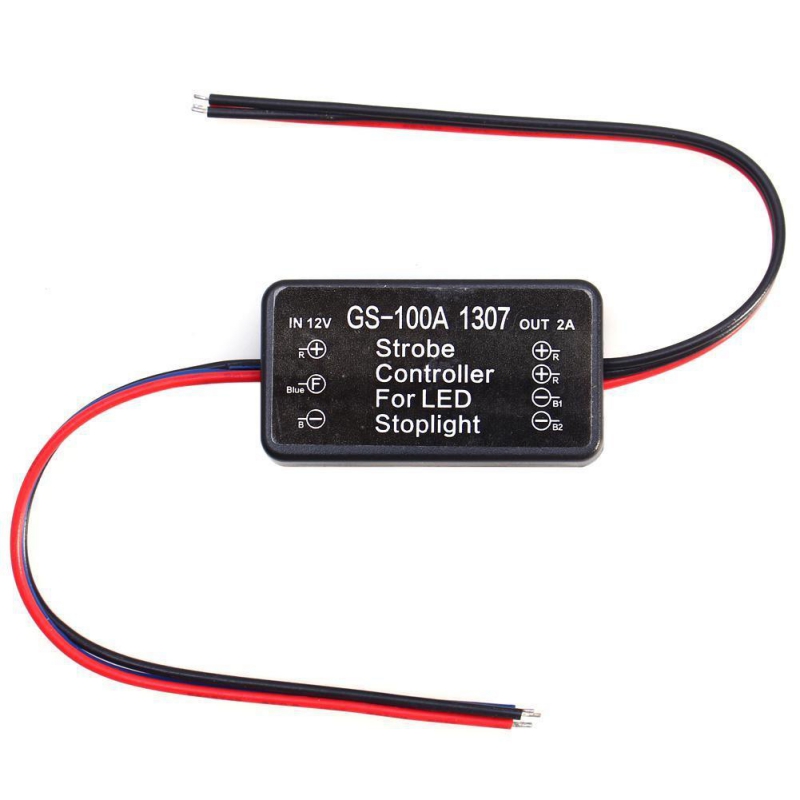 Kjøretøy bil gs -100a 1307 ledet bremsestopplys strobe blitsmodul kontroller ledet lyskontroller