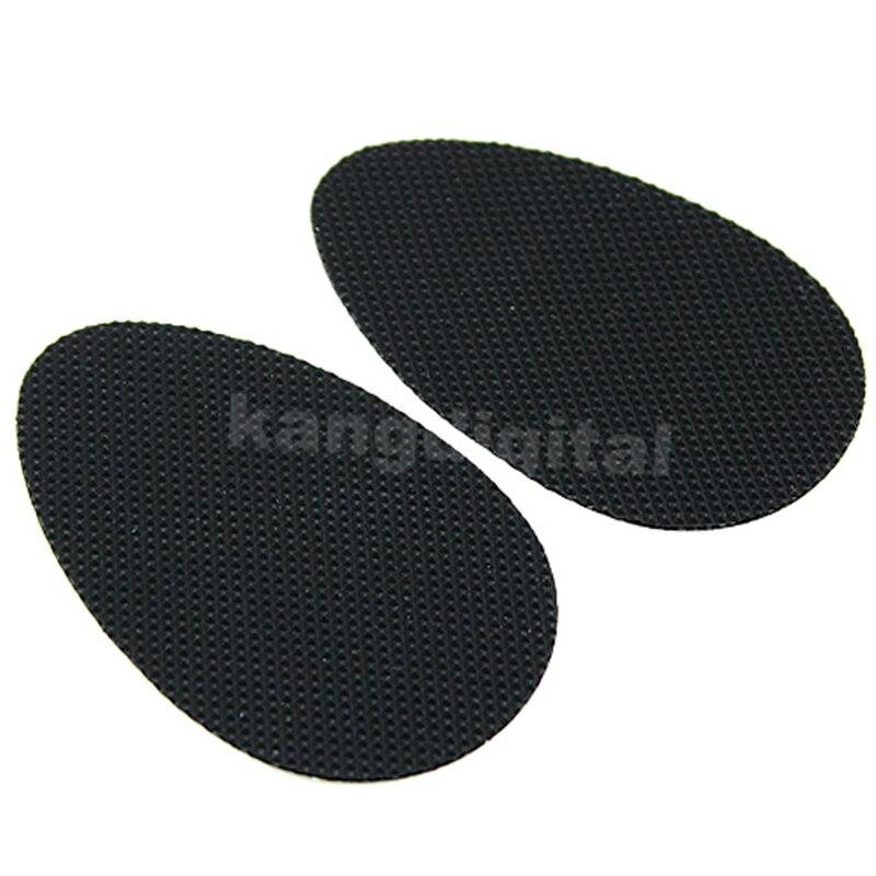 5 Pairs Women Rubber Anti-Slip Shoes Heel Sole Grip Protector Pads Non-Slip Cushion Accessories Black