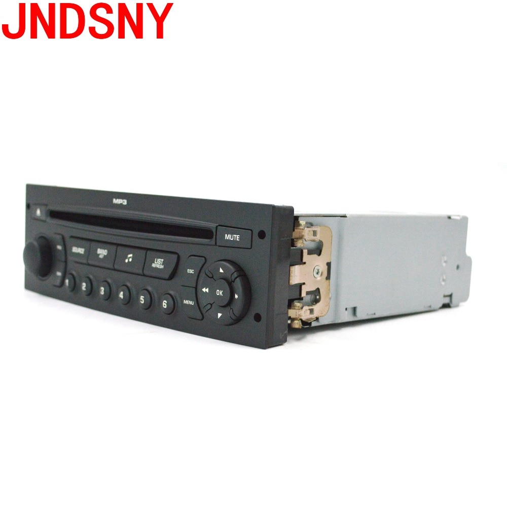 JNDSNY-reproductor de CD y radio RD45 para coche, compatible con Bluetooth, AUX, USB, MP3, para Citroen C3, C4, C5, Peugeot 207, 206, 307, 308, 807