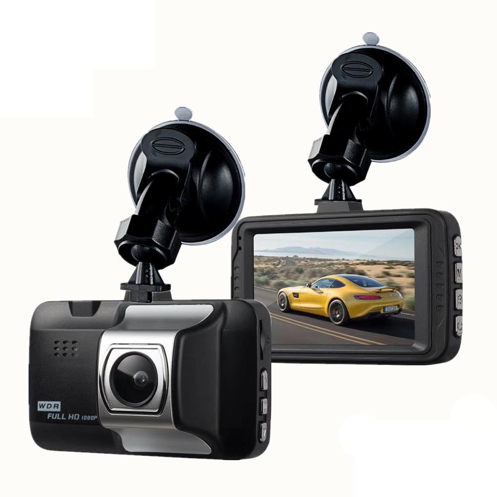 Dash Cam Auto 1080P HD Auto Rijden Recorder, 120 Groothoek Dashboard Camera DVR Voertuig Dash G-sensor ABS Plastic