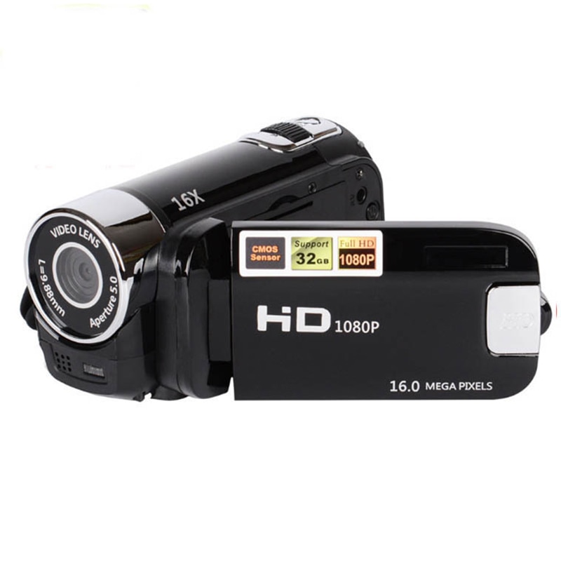 Full HD 1080P 16M 16X Zoom numérique caméra vidéo caméscope TPT LCD caméra DV extérieur voyage maison utilisation photographie