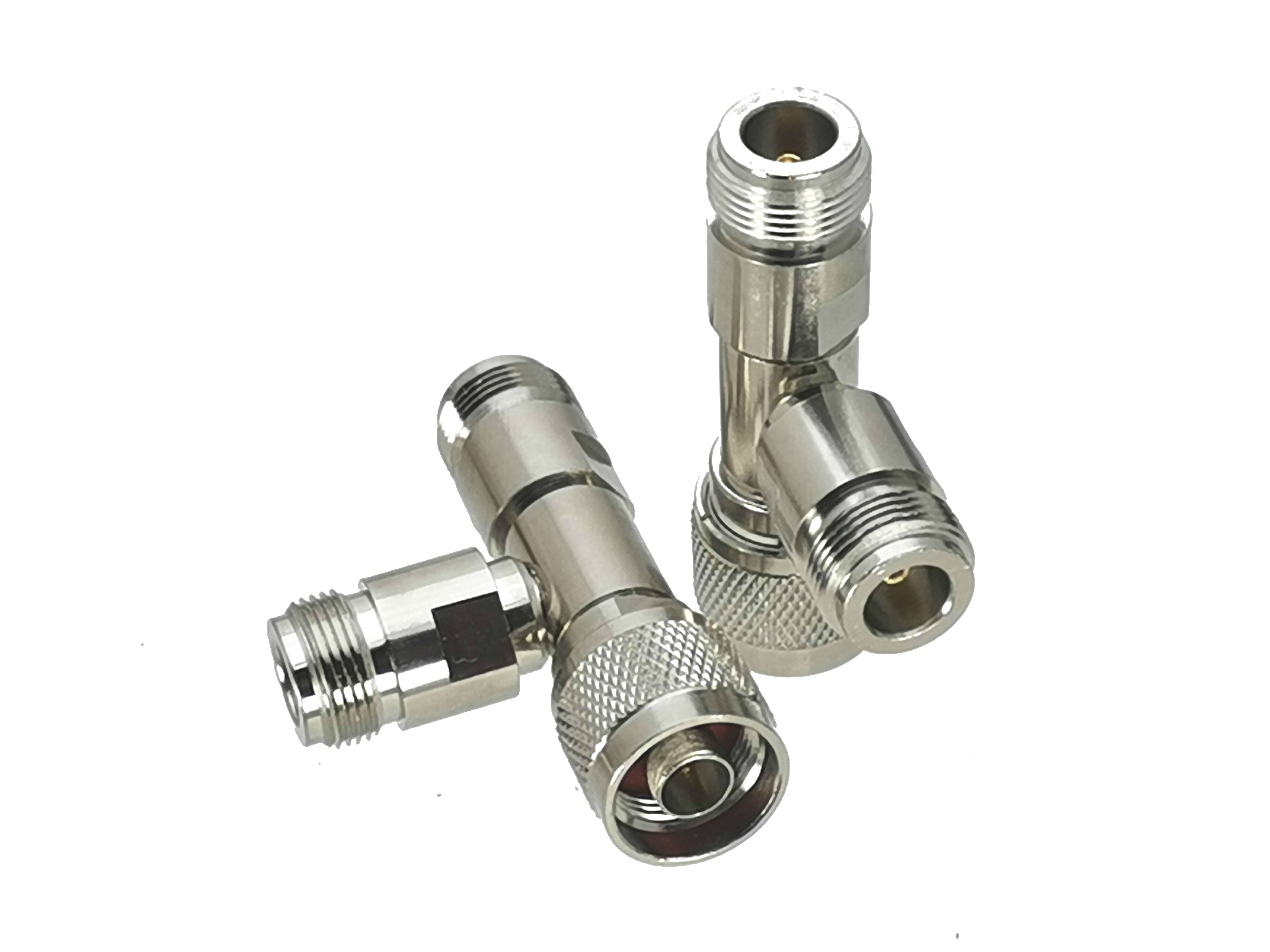 1Pcs N to N / UHF PL259 SO239 Male plug & Female jack & T Splitter & Right angle RF Coaxial Adapter connector Test Converter: Type 12-1pcs