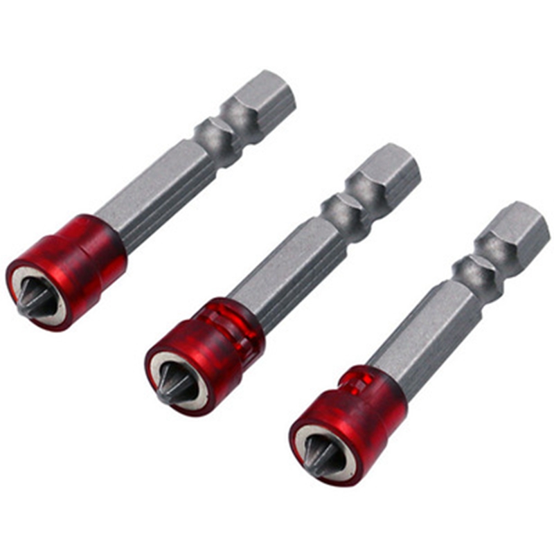 Magneettinen ruuvitaltan kärki ristipää  ph2 magneettiruuvitaltan kärkeä 1/4 tuuman kuusiovarreinen ruuvitaltan kärki sähköinen ruuvimeisseli: 3 kpl