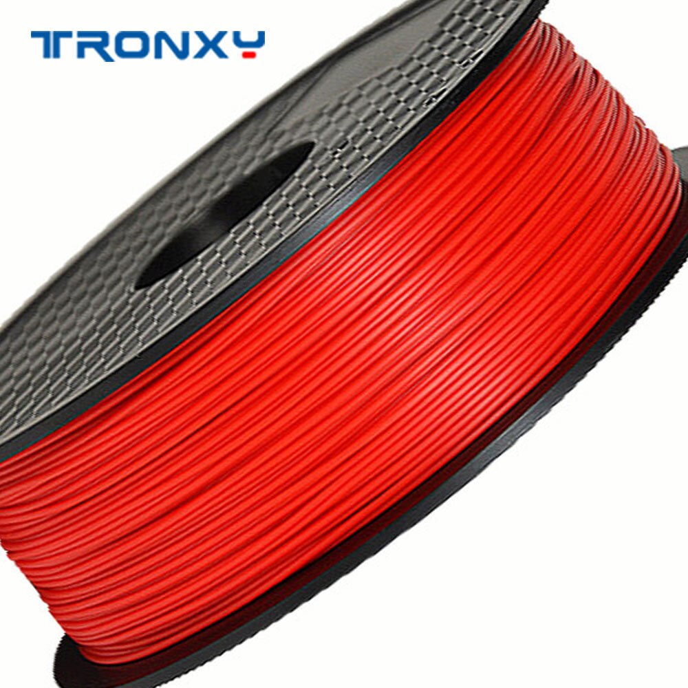 1kg tronxy 3d printer filament accessoires benodigdheden pla/abs 1.75mm printmateriaal diverse soorten kleuren kiezen: Rood