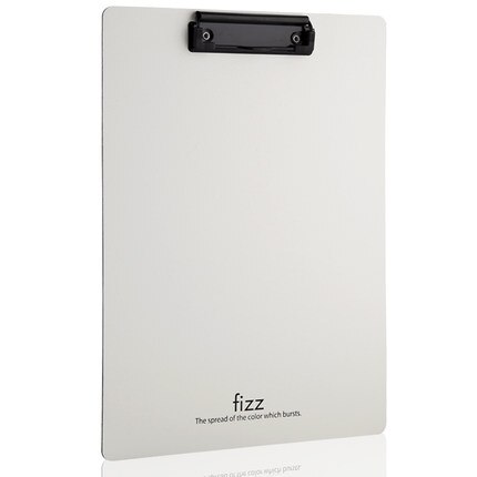Multicolor A4 PP Waterdichte Klembord Papier Bestandsmap Student Tekening Schrijven Pad Board Kantoor Business Bestand Clip Briefpapier: WHITE