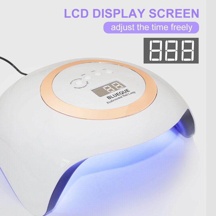 Ibcccndc 168W Nagel Lamp 42Leds Uv Lamp Manicure Lamp Nail Gel Droger Lamp Professionele Nail Materiaal Cabine Uv led Nail Gel Art