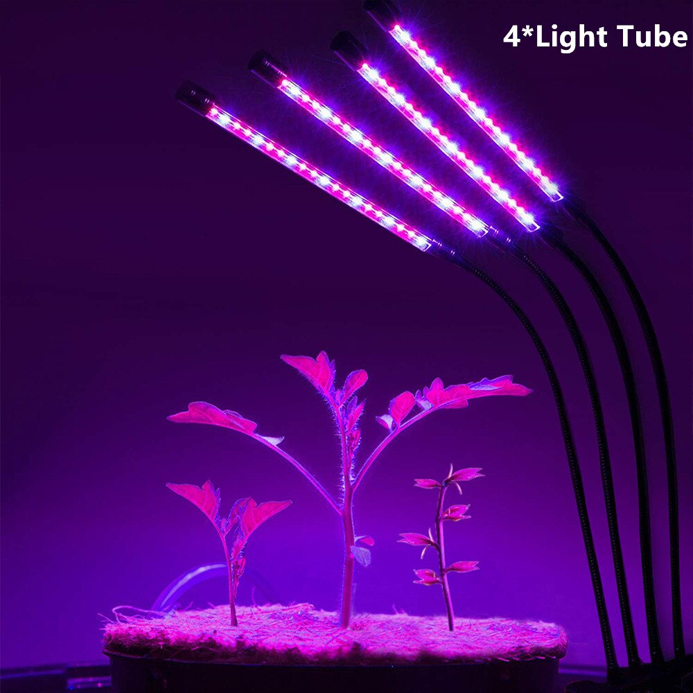 Fuldspektret ledet vækstlys  dc 5v 10w 20w 30w 40w clip-on usb drevet dæmpbar phyto lampe plante vækstlys til indendørs blomst: 40w