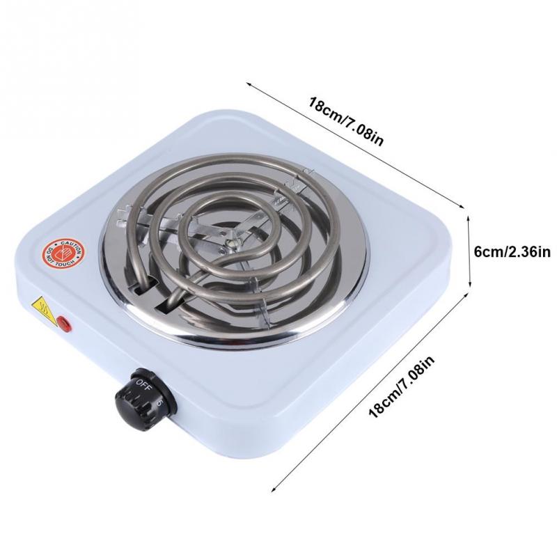 500W Elektro Kochfeld Brenner - Tragbare Heizplatte Für Küche & Camping