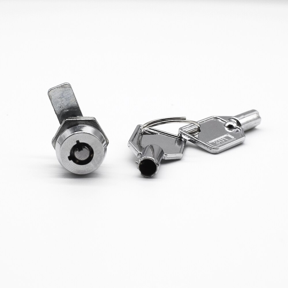 Beveiliging Lade Tubular Cam Lock Keyed Voor Deur Mailbox Kabinet Gereedschapskist Meubels Hardward 90 Graden Draaien
