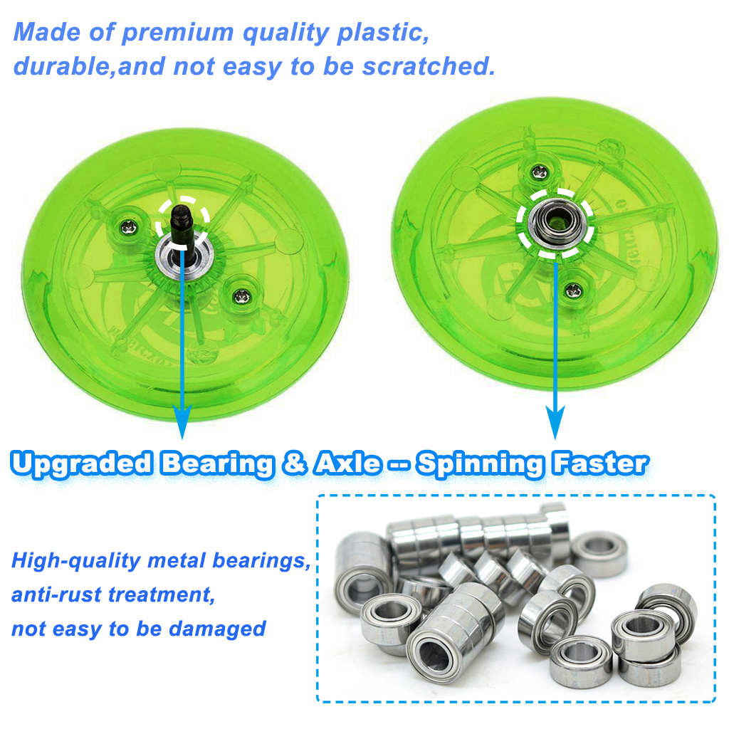 Ghost Hand Responsive Pro Ebene D1 Grundlegende 2A Kugellager Yoyo für Kinder Erwachsene String Trick Looping Play Indoor Outdoor spielen