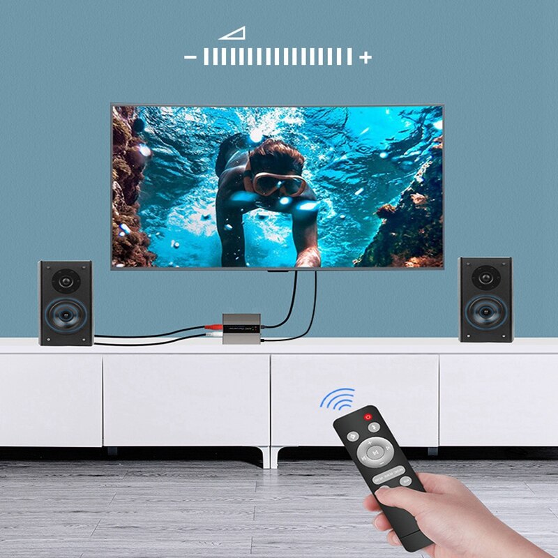 ARC Converter HDMI ARC to RAC o Converter L/R RCA 3.5mm o Adapter for HD DVD Blu-Ray PS3 PS4 Apple TV