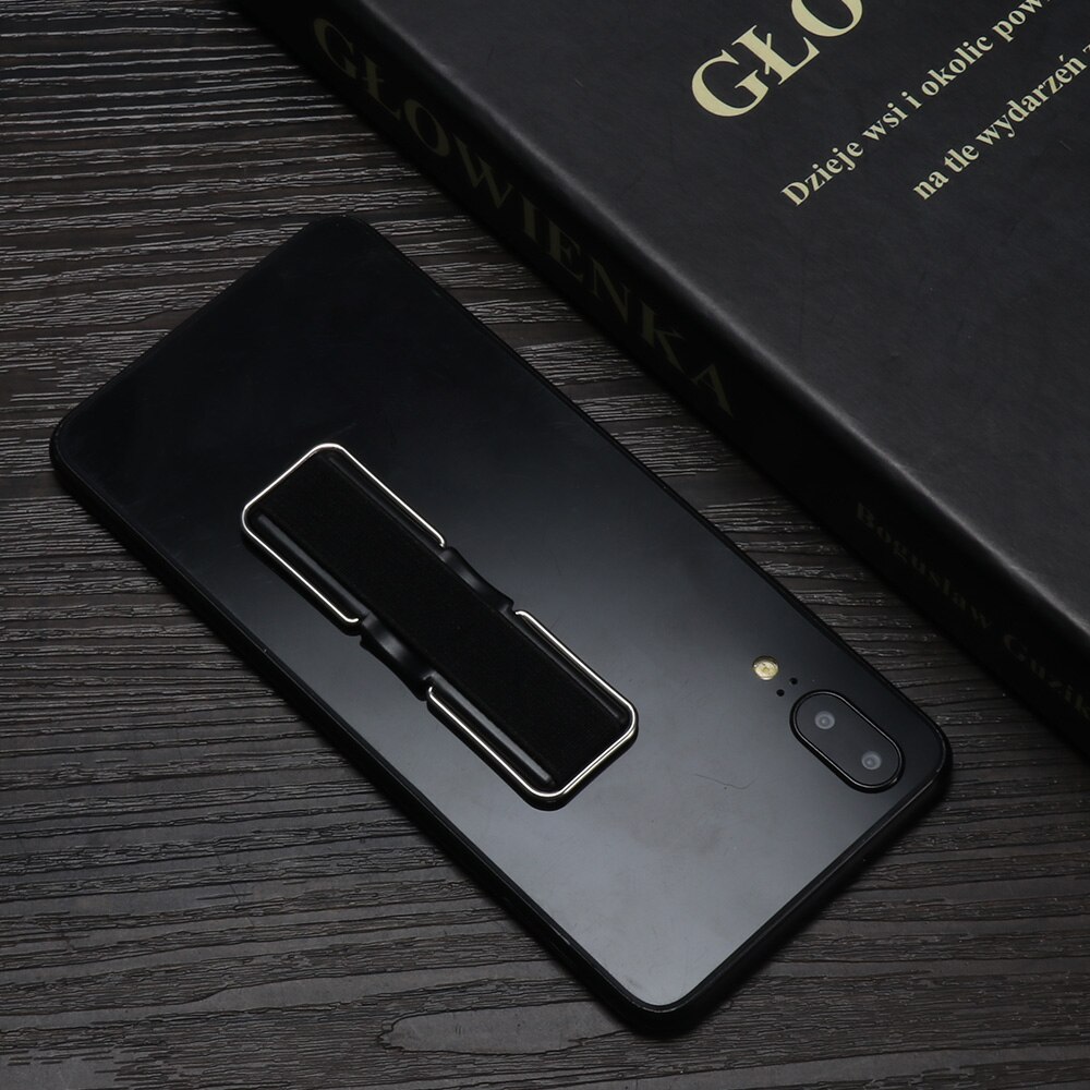 Universal Phone Holder Mount Finger Grip Phone Bracket Elastic Kickstand For Smartphone Tablets Convinient Square Rings Stand