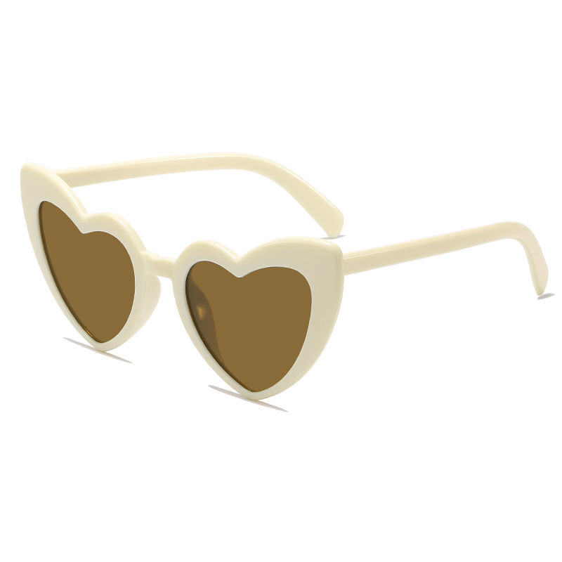 Lunettes de soleil en forme de cœur pour enterrement de vie de jeune fille, décor de mariage, réception nuptiale, fournitures de poule, lunettes pour future mariée et demoiselle d'honneur: Bleu / Marine Bleu