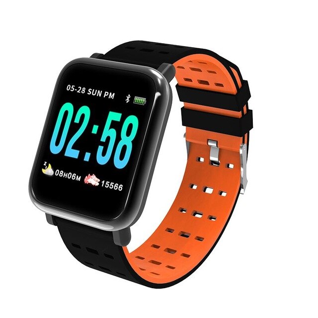 Women Waterproof Smart Watch P70 P68 Plus Bluetooth Smartwatch For Apple IPhone Xiaomi Heart Rate Monitor Fitness Tracker: Orange