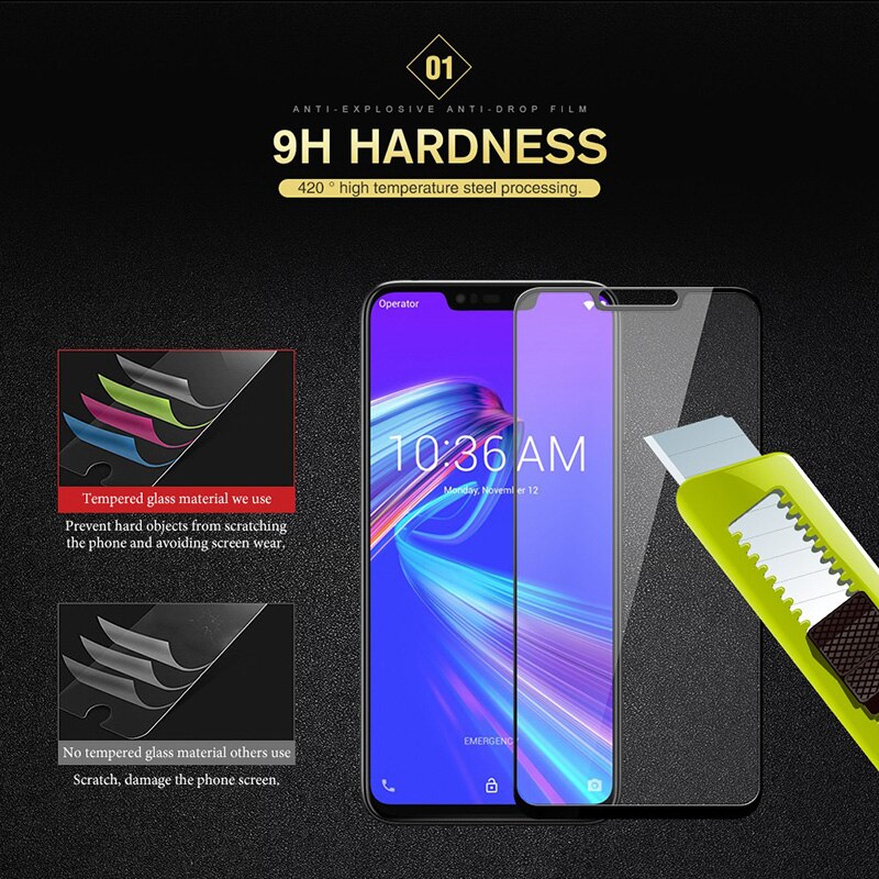 6D Protective Glass For Asus Zenfone 5 Lite ZC600KL Glass Zenfone ZB634KL ZS630KL ZB631KL ZB633KL ZC520TL ZC553KL ZE552KL Glass