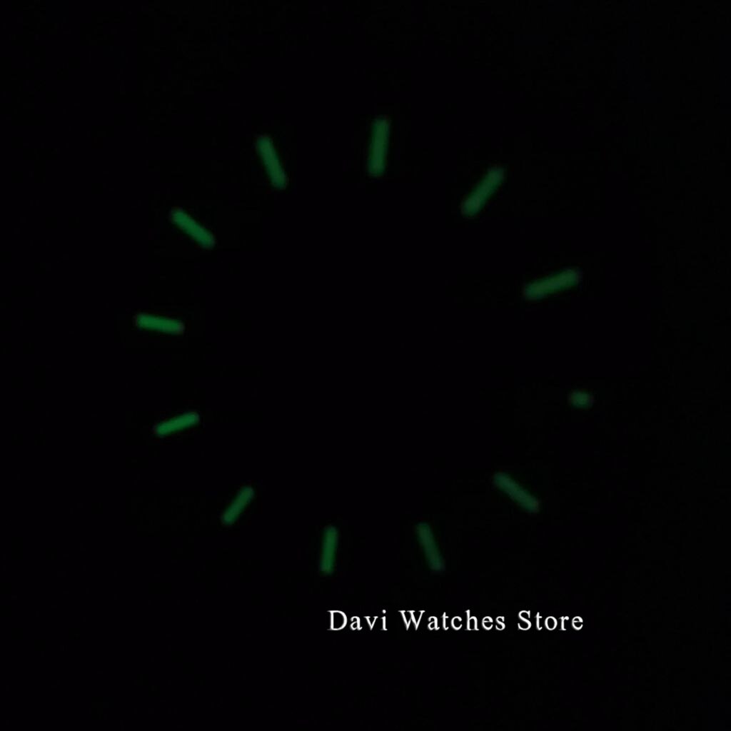36.5mm Sterile Watch Dial Green Luminous Black/White/Blue Dial Fit NH35 NH35A automatic movement