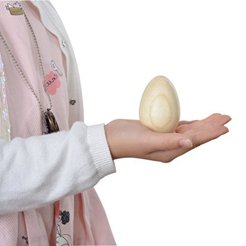 -Set van 6 stuks Houten Percussie Muzikale Ei Maracas Ei Shakers Muziekinstrument Speelgoed voor Kids