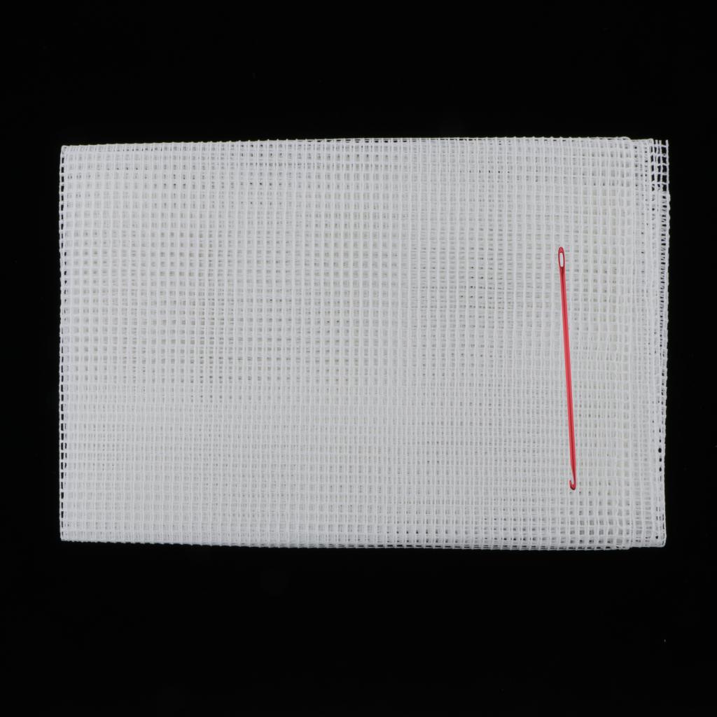 Rug Making Kit Latch Hook & Mesh Canvas Locker Hook Kit For Tapestry Carpet