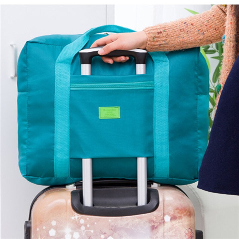 Tragbare Multi-funktion Klapp Reise Taschen Nylon Wasserdichte Tasche Große Kapazität Hand Gepäck Business Reise Reisen Taschen