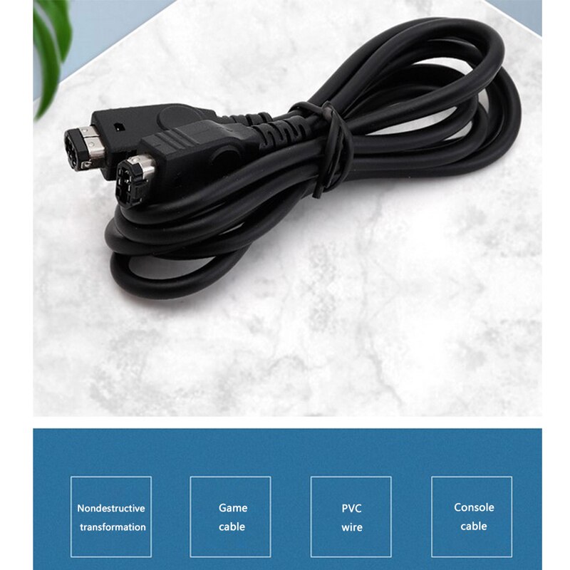 1.2m Long Two 2 Players Link Connect Cable Cord For Nintendo Gameboy Advance GBA SP Consoles Data Connection Line