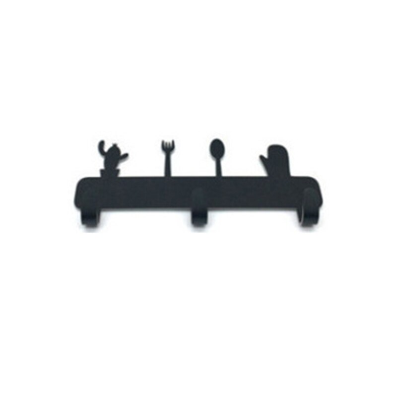 Wall Mounted Storage Hooks Stainless Steel Waterproof Door Hook Key Towel Holder Clothes Hanger Strong Sticky Hooks: 05