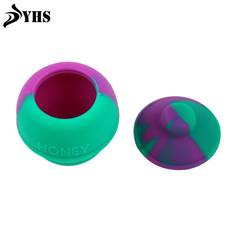 3pcs 35ml Nonstick Silicone Wax Containers Silicone Storage Container bottle jar dad For Wax Oil