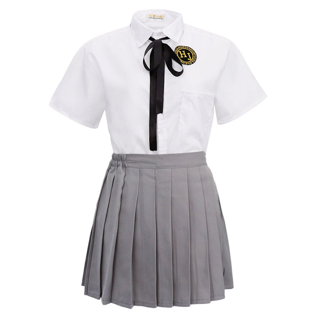 Japanese Style Uniform Sailor Suit Cosplay Costume For School Girls,Size XXL