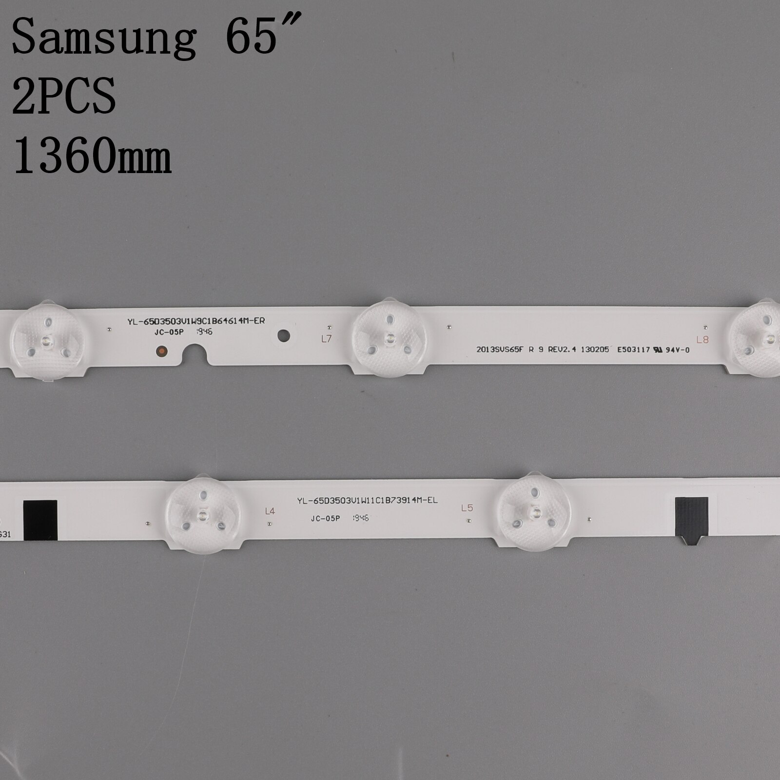 LED-hintergrundbeleuchtung streifen Für Samsung 65TV 2013SVS65F UA65F6400 CY-HF650CSAV1V UN65F6350 UE65F6470 UA65F6400 25316a 25317a LH65MDC