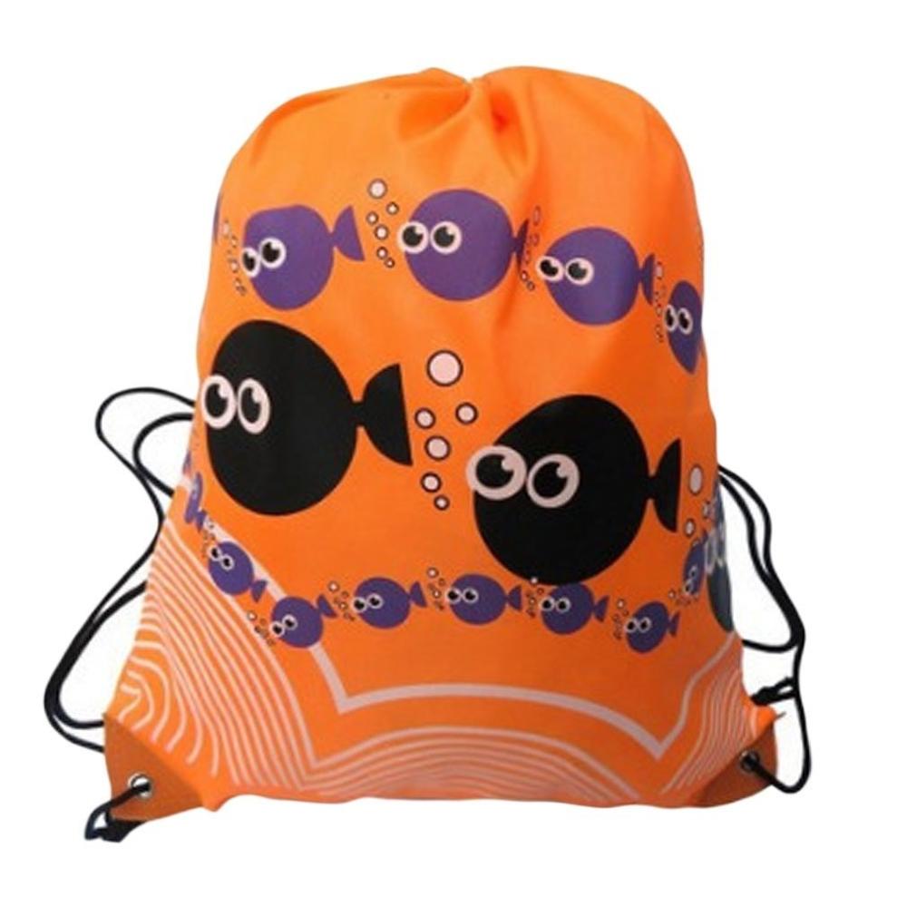 Durable Convenient 41cm x 33cm Swimming bags Drawstring Beach Bag Sport Gym Waterproof Backpack Swim Dance