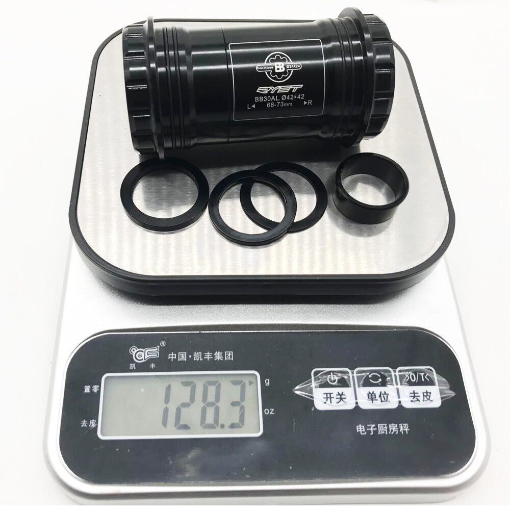 BB30 GXP 22 Adapter Press Fit Bicycle Bottom Brackets Axle for MTB Road bike parts Prowheel 24mm Crankset chainset