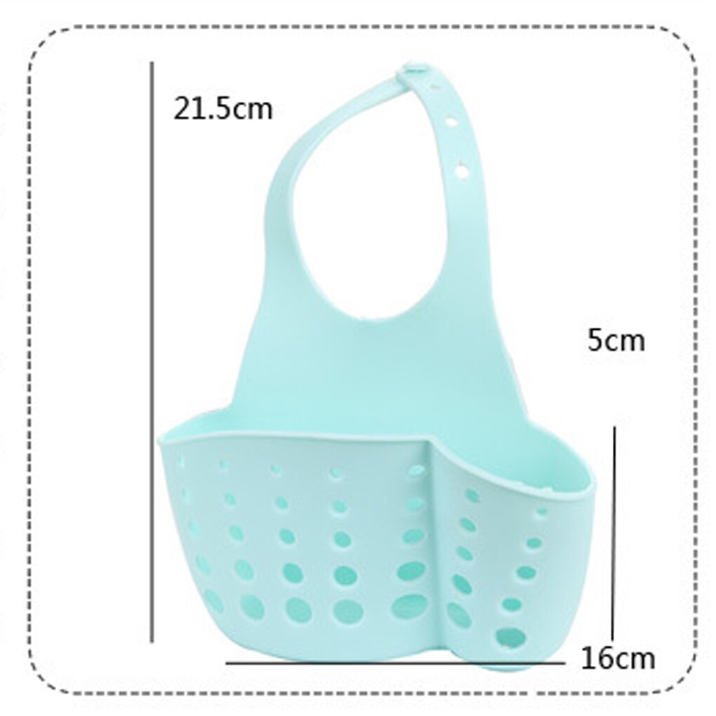 Utensilios de cocina cesta portátil hogar cocina colgante cesta de drenaje bolsa herramientas de almacenamiento para el baño soporte para fregadero utensilios de cocina Accesorios