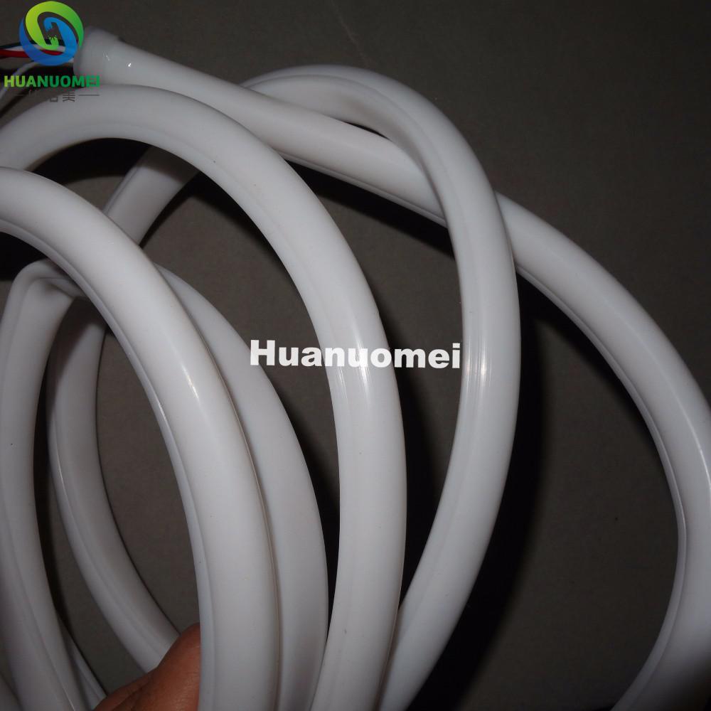 5M DC12V WS2811 LED Neon Pixel Light RGB Full Color 60LEDs/m with 20Pixels/m Waterproof in Milky Tube IP66