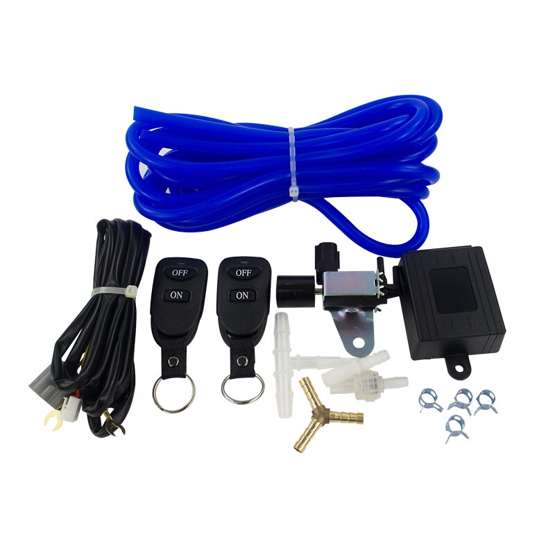 WLR RACING - vacuum Activated Exhaust Cutout 2"51MM or 2.4"60mm or 2.5"63mm Close Style with Wireless Remote Controller Set