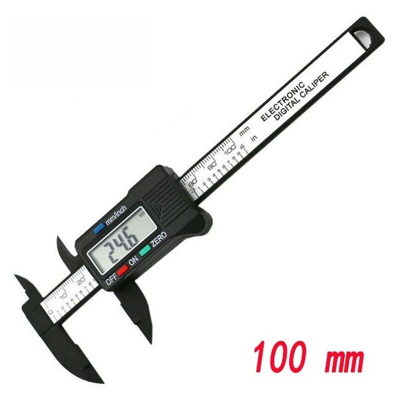 1pc 150mm 100mm Electronic Digital Caliper Carbon Fiber Dial Vernier Caliper Gauge Micrometer Measuring Tool Digital Ruler: Specifications 6