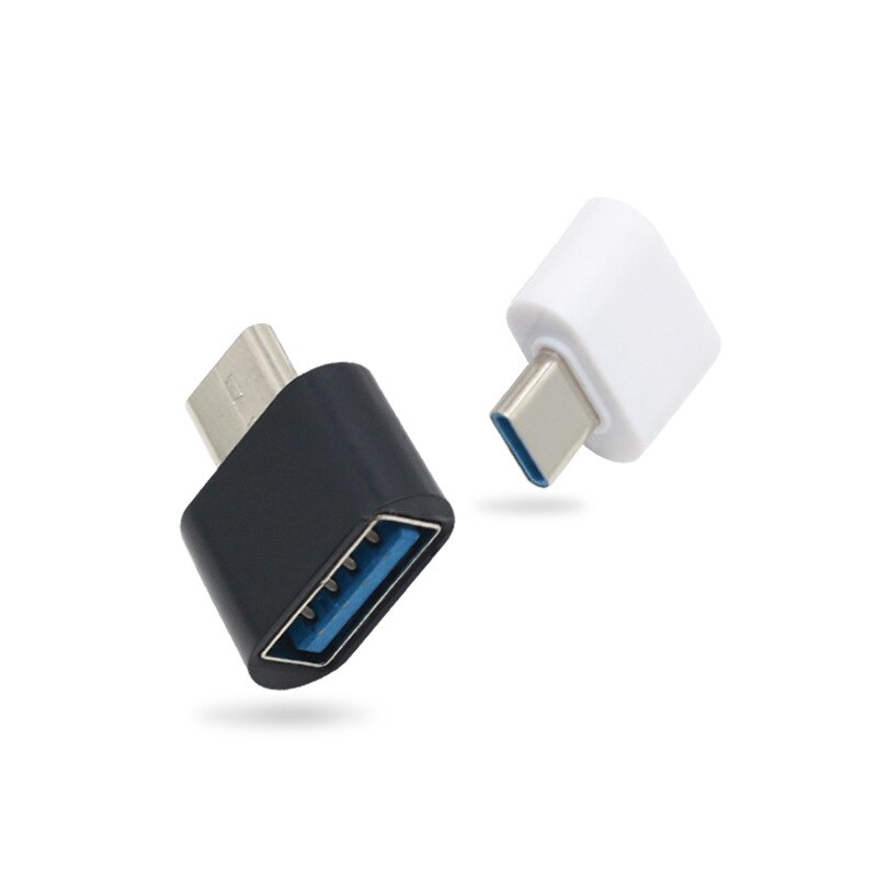 USB femmina a USB-C tipo C 3.1 OTG maschio adattatore dati per Samsung S8 LG G6 G5 V20 OnePlus 2 3 Huawei P9 P10 più