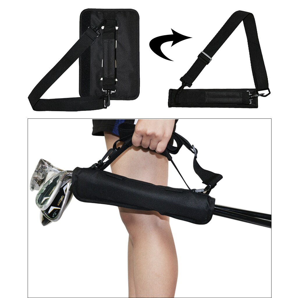 Golf Club Bag Driving Range Carrier Sleeve Light Travel Case Tee Holder Pack