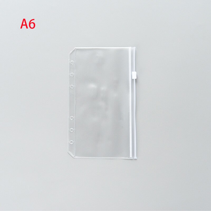 4Pcs 112 Gaten Reparatie Losse Blad Papier Sticker, Bindmiddel Gat Ringen Reparatie Stickers. Herstellen Gat: A6 zipper bag