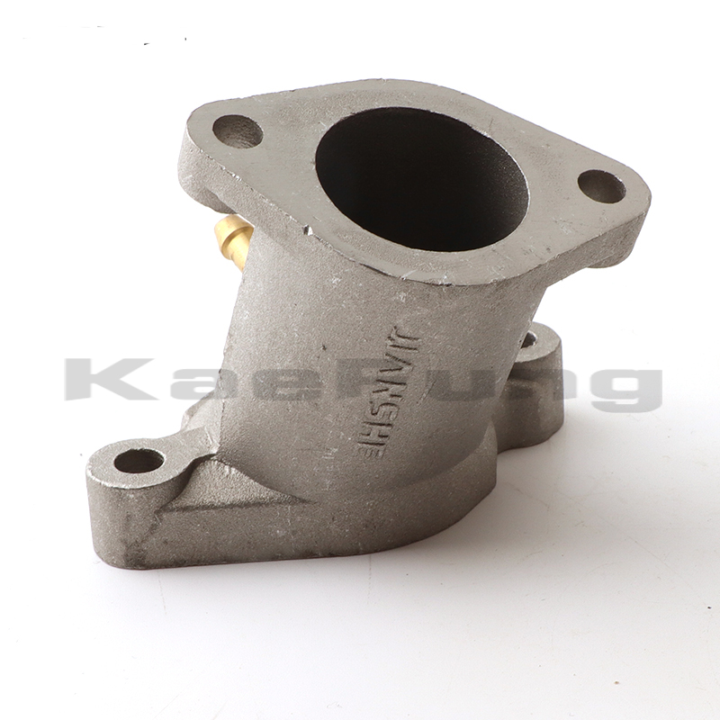 Motorfiets Carburateur Interface Aluminium Adapter Inlaatspruitstuk Voor Yamaha YBR125 Ybr 125 125cc Accessoires