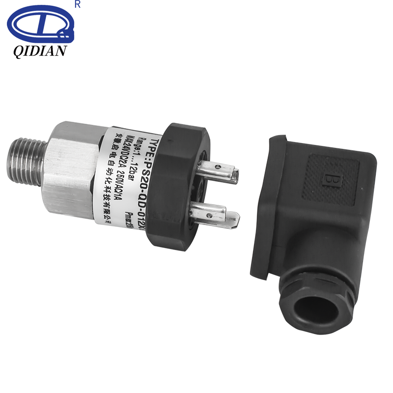Interruptor de presión mecánico ajustable, diafragma de acero inoxidable, tipo pistón, 0,2-400bar
