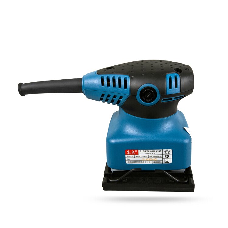 220V Flat Sander Woodworking Electric Sander Wood Putty Sheet Metal Paint Polishing Machine Sandpaper Machine Power Tool 240W: Default Title
