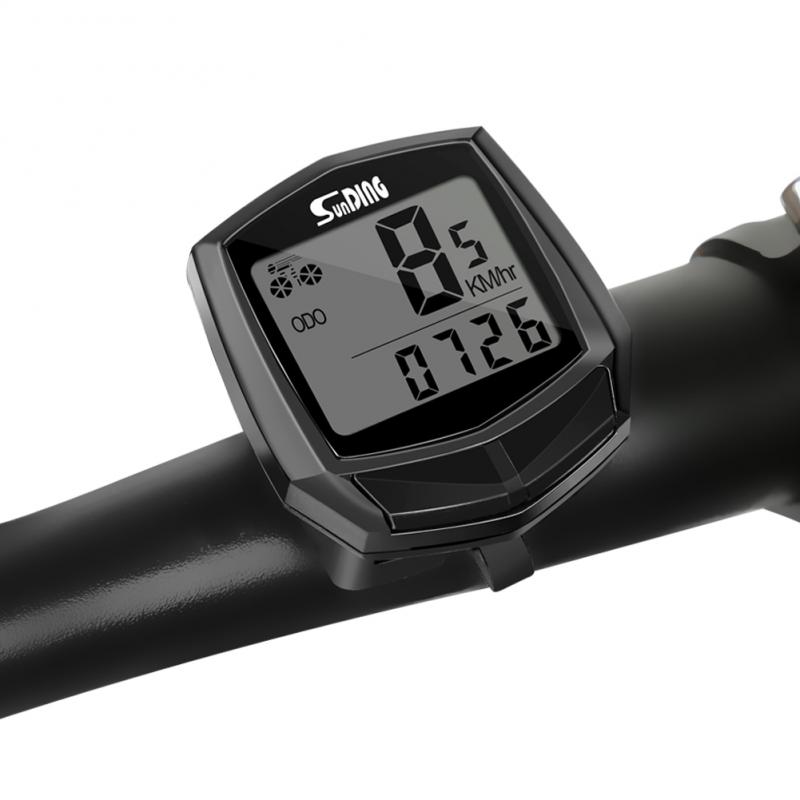 Waterproof Bicycle Wired Computer Speed Detector With LCD Digital Display Odometer Speedometer Cycling Accessories