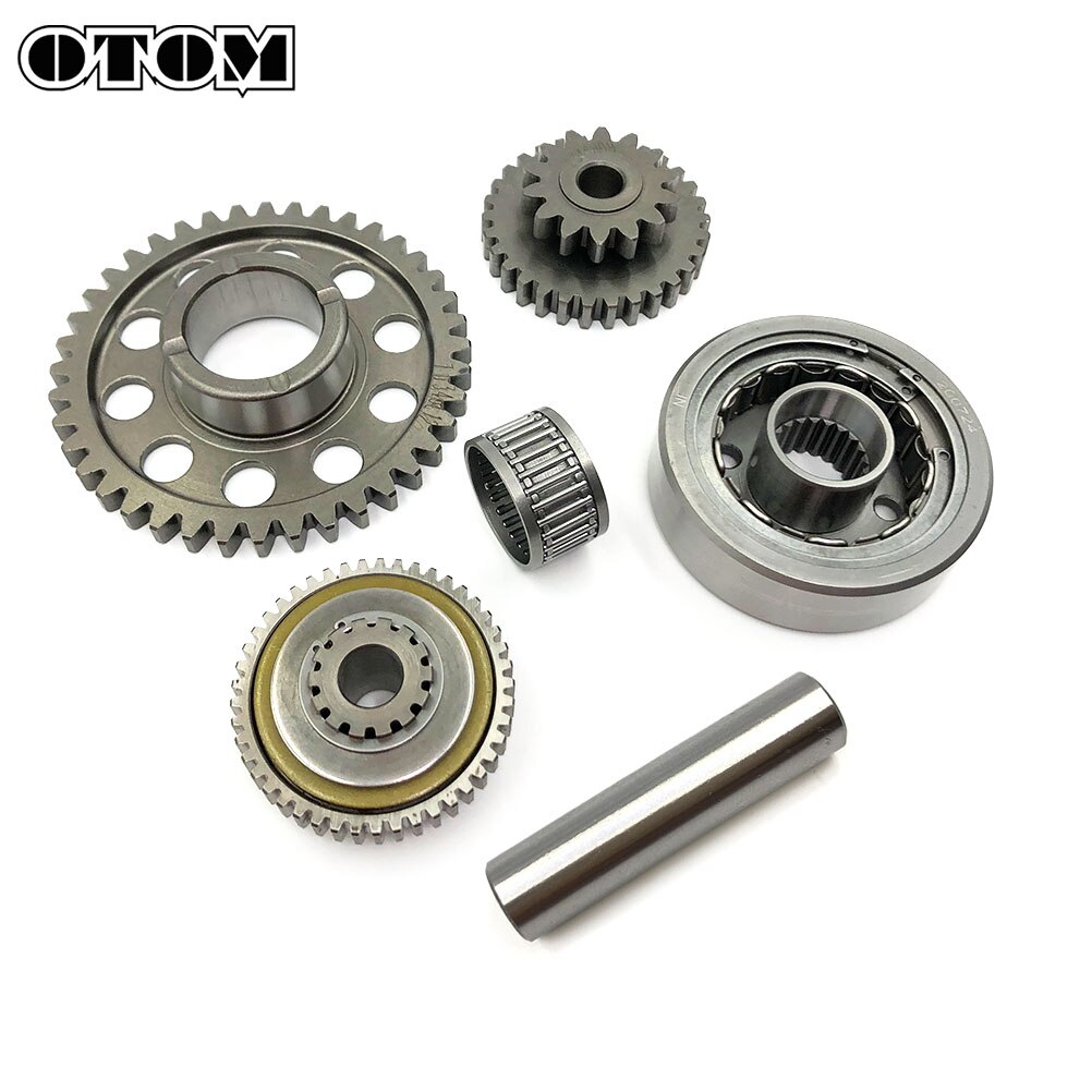 OTOM-accesorios para motocicleta, embrague de arranque de disco, rodamiento de aguja de doble engranaje para ZONGSHEN 450cc NC450, piezas de motor