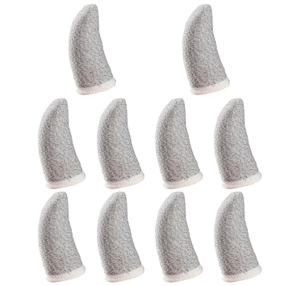 10 Pcs Ademend Duim Mouwen Slijtvaste Vinger Beschermers Vinger Rekwisieten