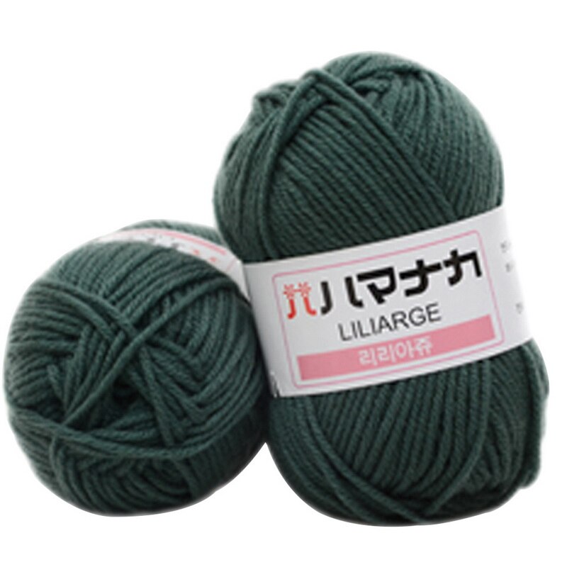 27Colors Warm DIY Milk Cotton Wool Baby Kids Wool For Knitting Children Hand Knitted Soft Knit Blanket Crochet Yarn: B-8