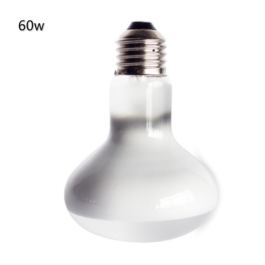Pet Heating Light Bulb 220V UVA+UVB Reptile Lamp Bulb Turtle Basking UV Light Bulbs Heating Lamp Temperature Controller: 60W