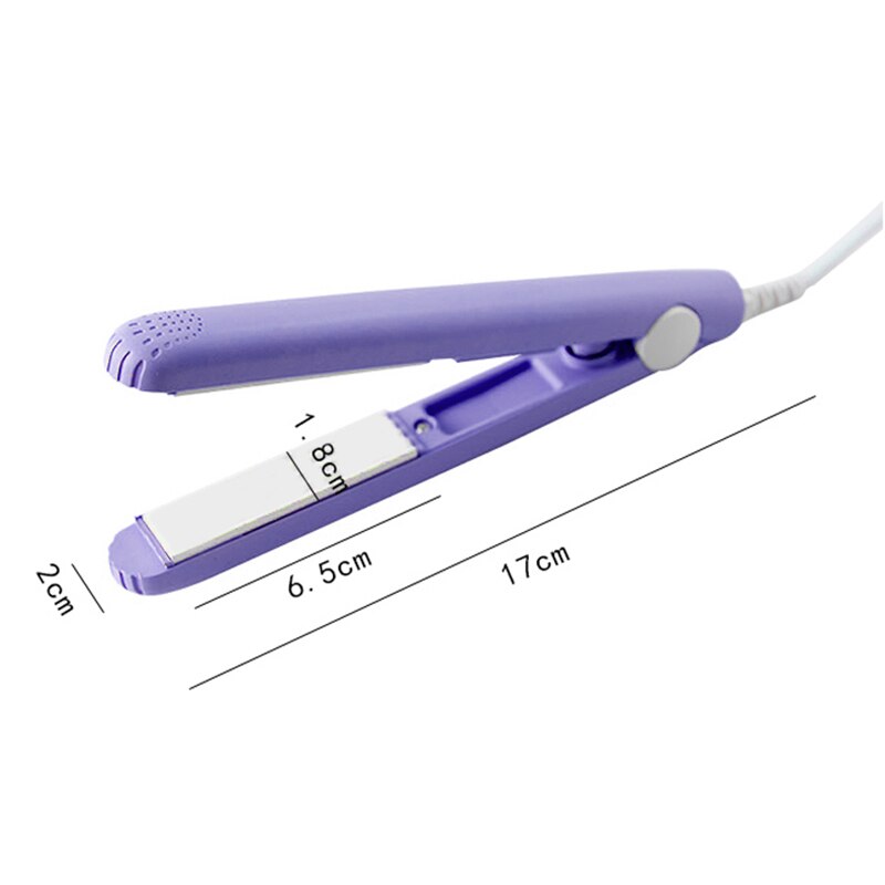 Sellador al vacío de alimentos , pinzas para bolsas portátiles, Mini máquina de sellado térmico, sellador de plástico por impulso: flat purple