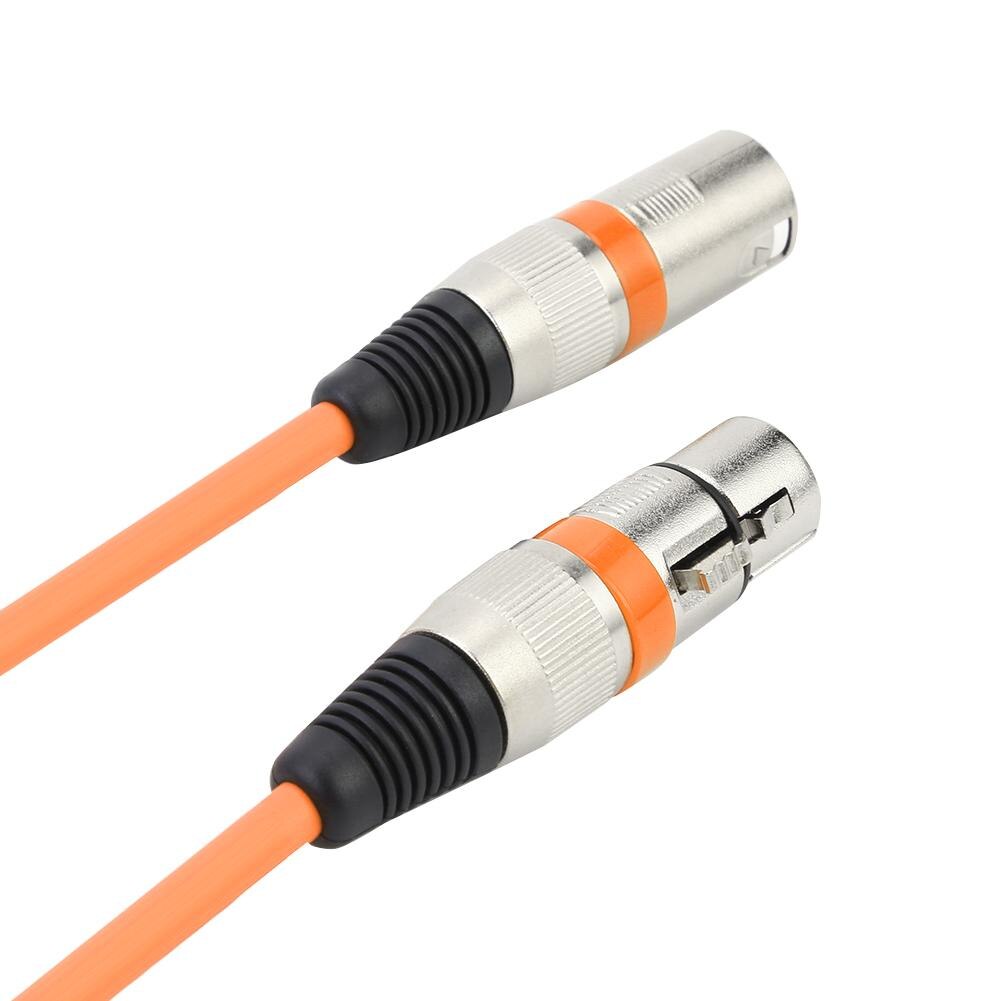 Zink-legierung stecker Bunte 5,9 ft DMX Bühne DJ Kabel XLR 3Pin Männlichen zu Weiblichen Stecker Draht verbindung von audio ausrüstung